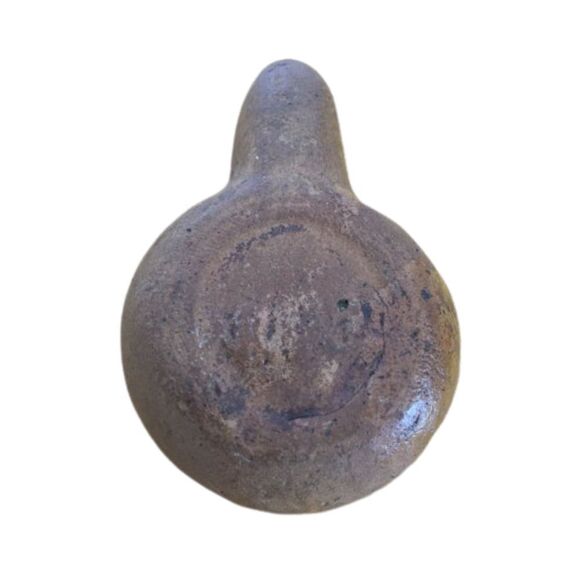 Ancient Roman Terracotta Oil Lamp 200 BC Pax Marked Original - Picture 4 of 4
